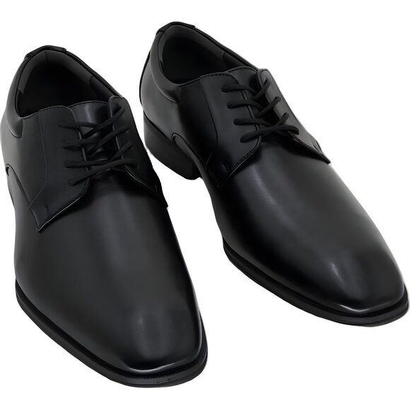 Alfani Men's Plain Toe Black Derbys - Size 10.5 M - Picture 1 of 6